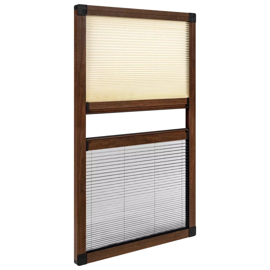 Beispiel: Kombination aus Plissee & Insektenschutz