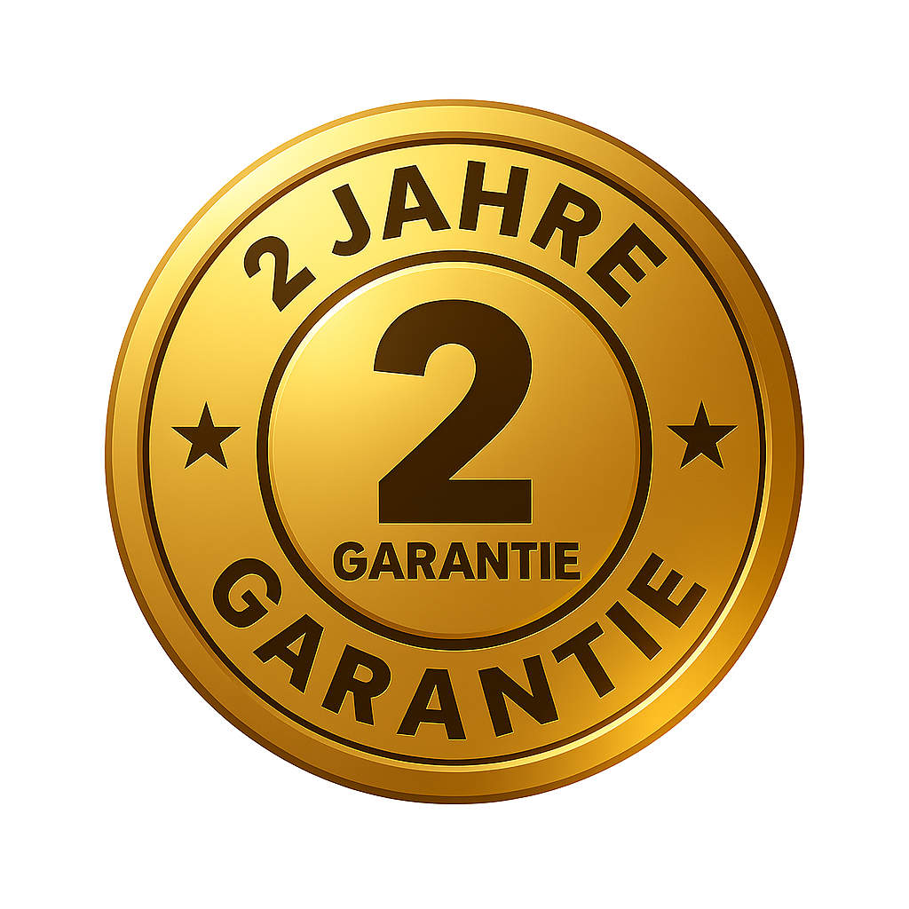 2 Jahre Garantie