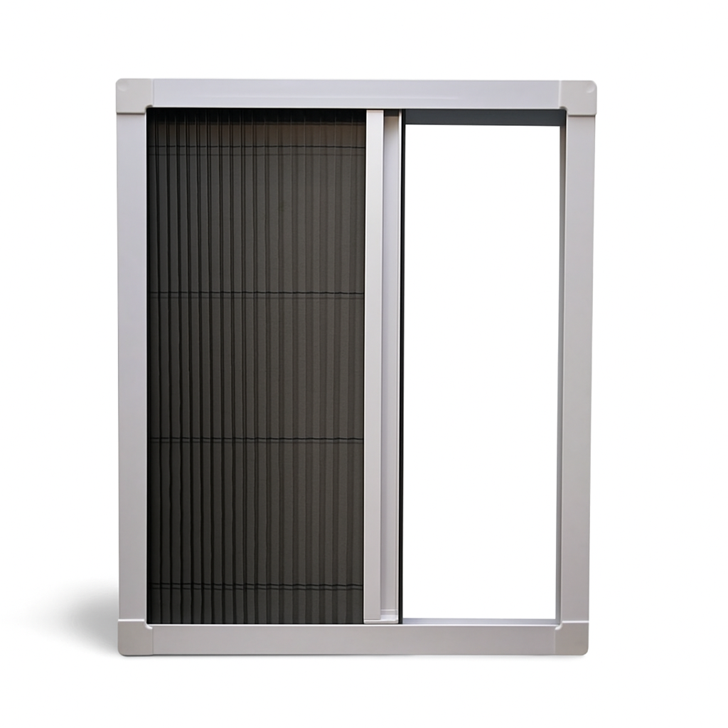 Easy-Klick Insektenschutz einflügelig – kompakte Lösung für schmale PVC-Fenster